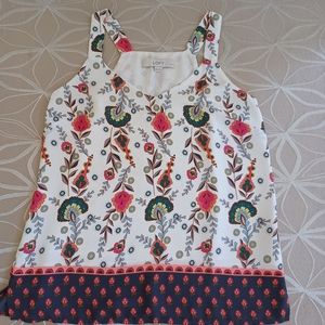 LOFT Tunic Floral Top!